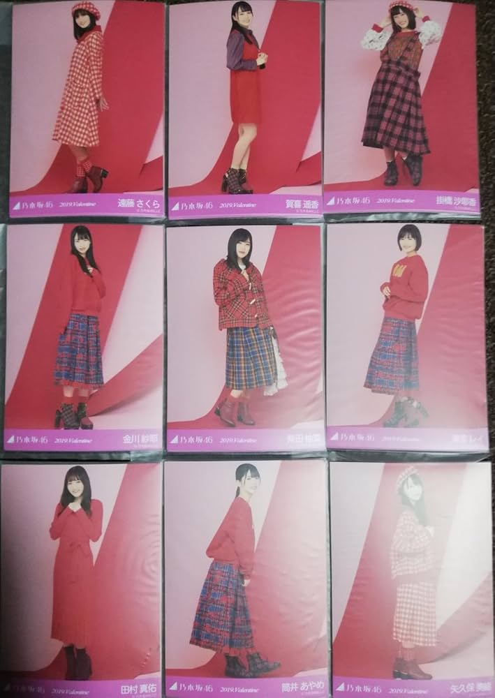 乃木坂46 生写真 2019. Valentine バレンタイン 5種コンプ 乃木坂46 生写真 2019. Valentine バレンタイン 5種コンプ